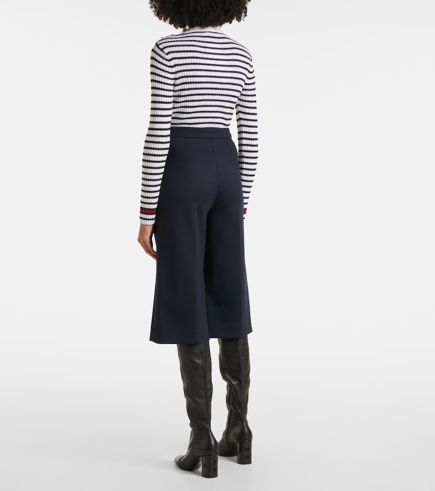  Max Mara Max Mara Valdez Wool-blend Culottes 