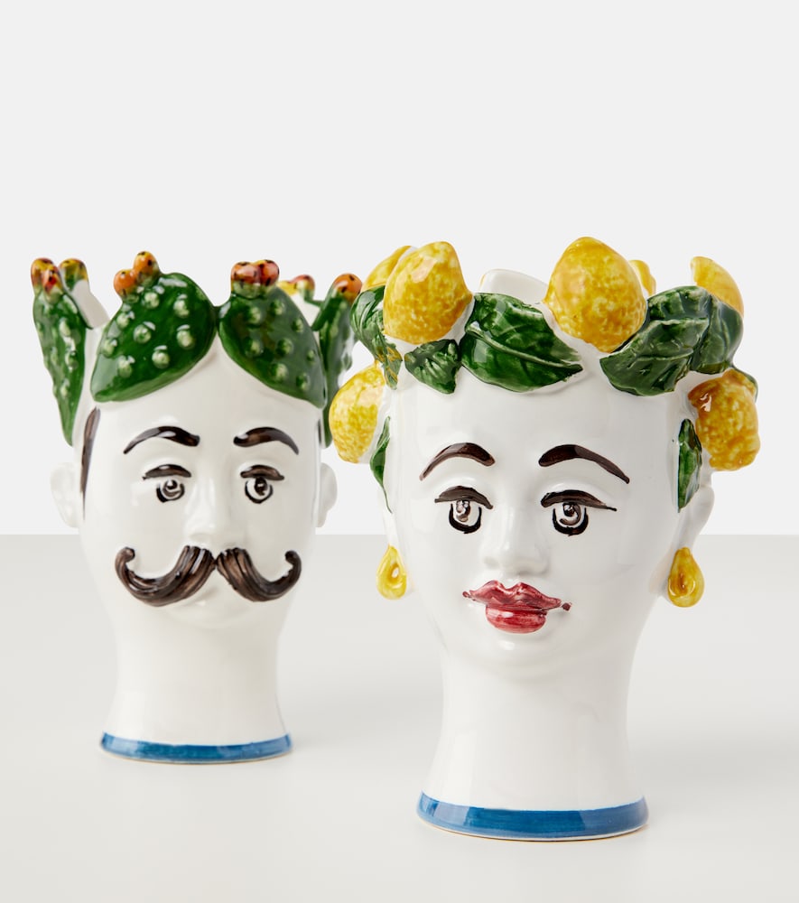  Les-ottomans Les-ottomans Lemon Ceramic Scented Candle 