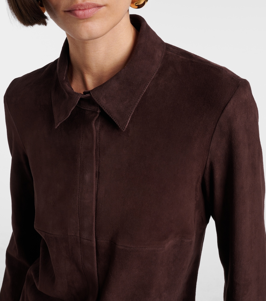  Stouls Stouls Hemdblusenkleid Geraldine Aus Veloursleder 