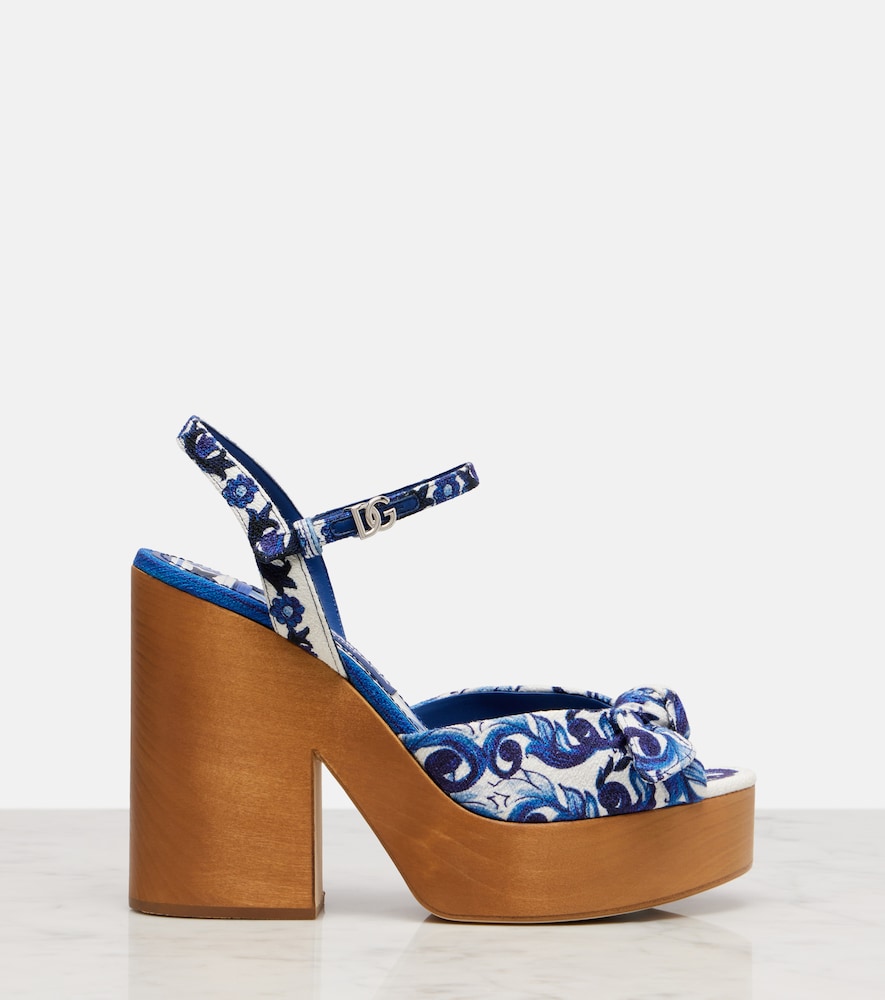  Dolce&gabbana Dolce&gabbana Majolica Sandals 