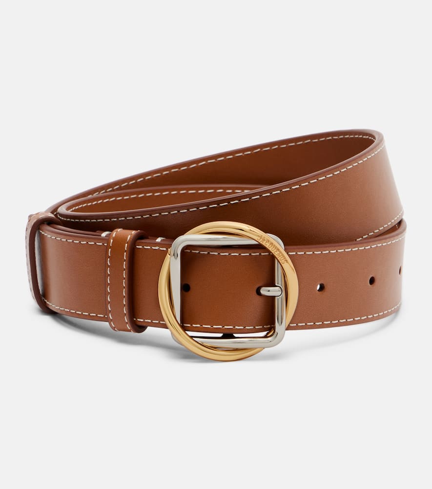 Salon leather belt