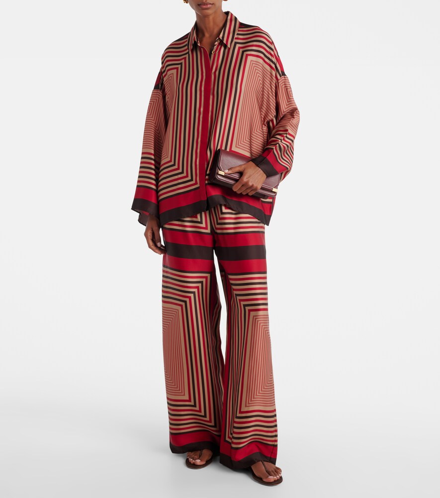  Faithfull Faithfull Cora Printed Oversized Shirt 
