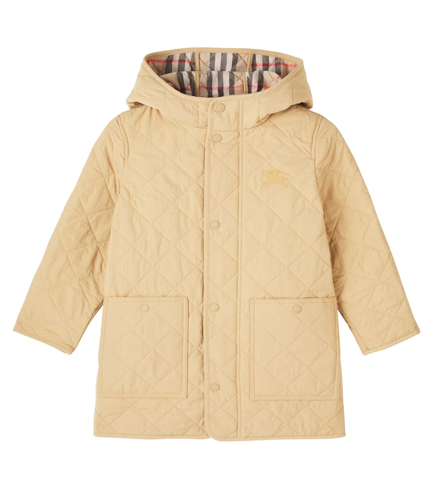 Burberry Ekd Quilted Jacket In Neutral