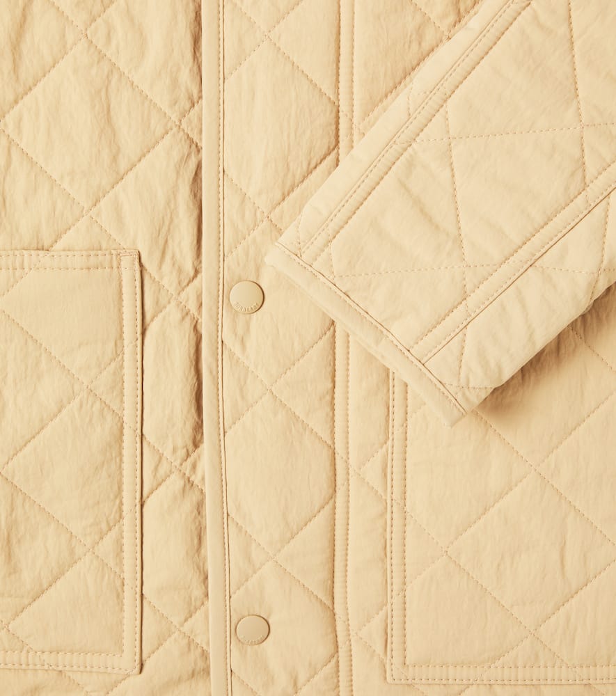 Burberry Ekd Quilted Jacket In Neutral