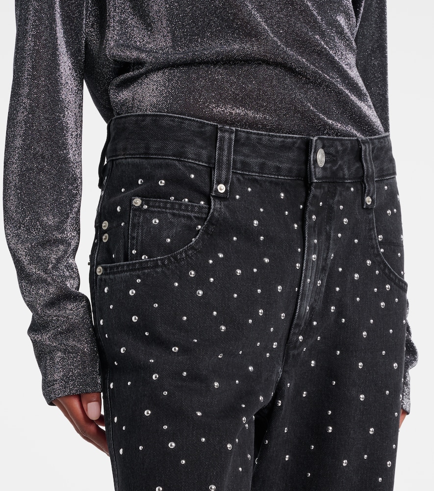  Marant Etoile Marant Etoile Jeans Rectos Adornados 