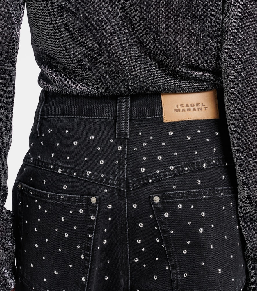  Marant Etoile Marant Etoile Jeans Rectos Adornados 