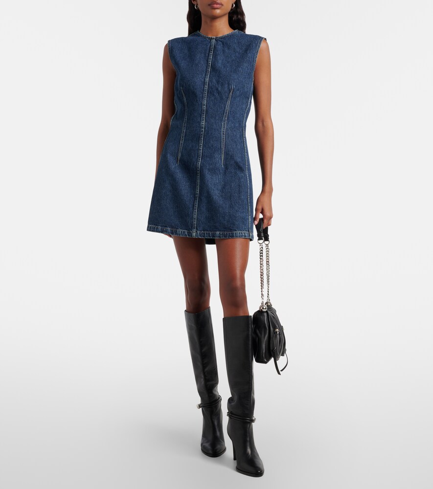  Agolde Agolde Minikleid Barton Aus Denim 