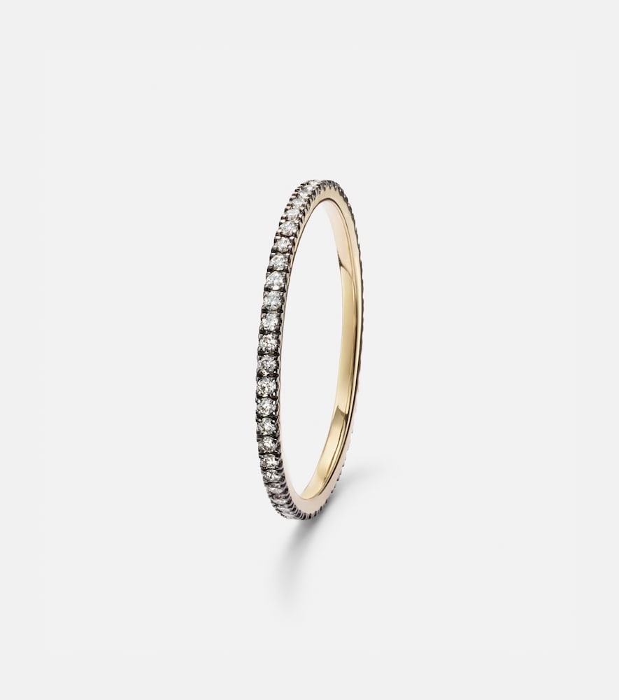  Stone And Strand Stone And Strand Come Closer 14kt Gold Ring With Diamonds 