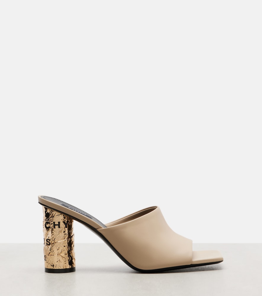  Givenchy Givenchy Tape Leather Mules 