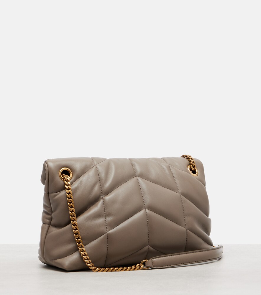  Saint Laurent Saint Laurent Puffer Small Quilted Leather Shoulder Bag 