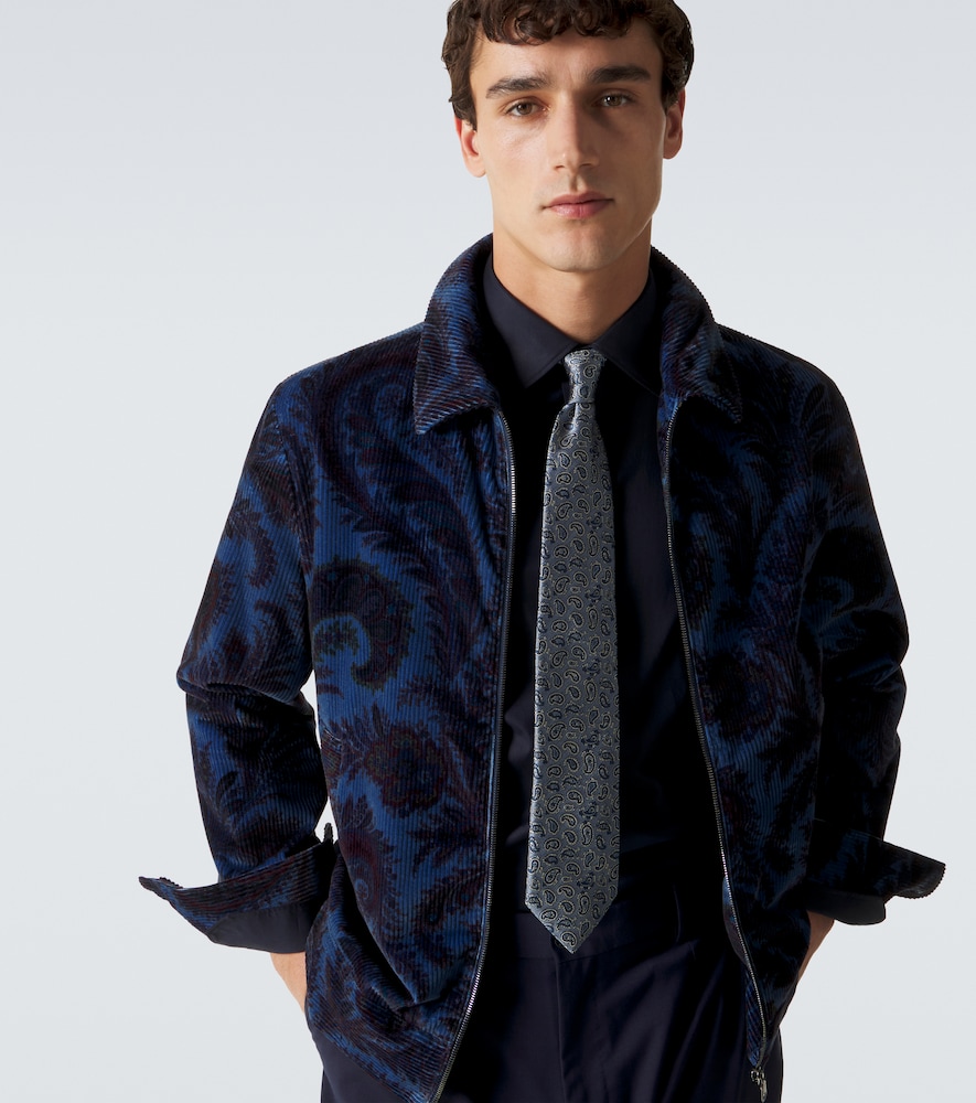  Etro Etro Paisley Silk Tie 