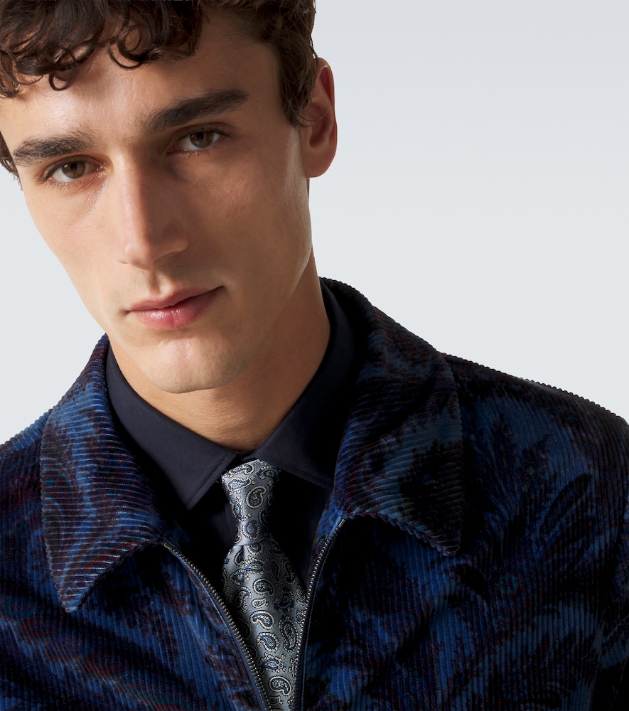  Etro Etro Paisley Silk Tie 