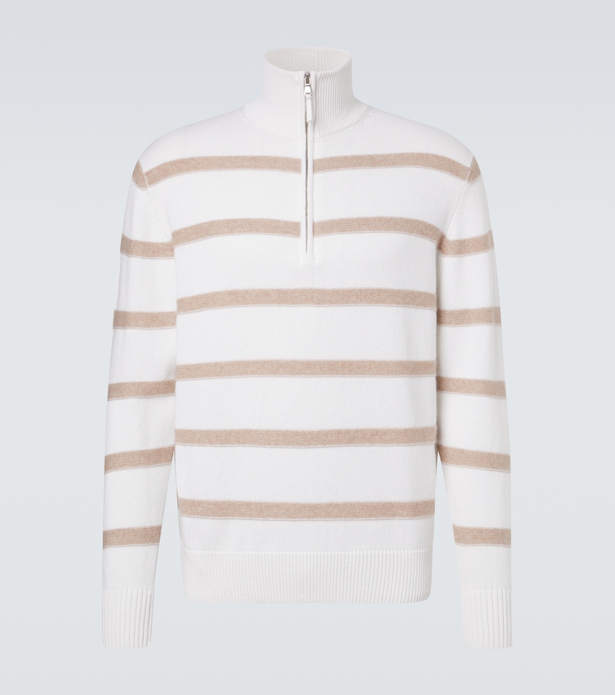 Allude Pull ray en coton et cachemire 156 €