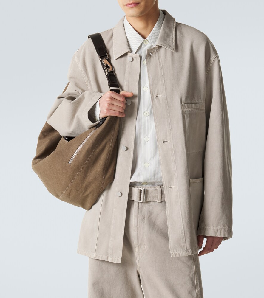  Lemaire Lemaire Oversized Cotton Twill Overshirt 