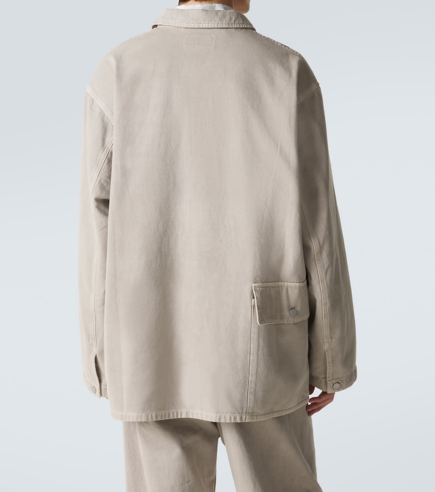  Lemaire Lemaire Oversized Cotton Twill Overshirt 