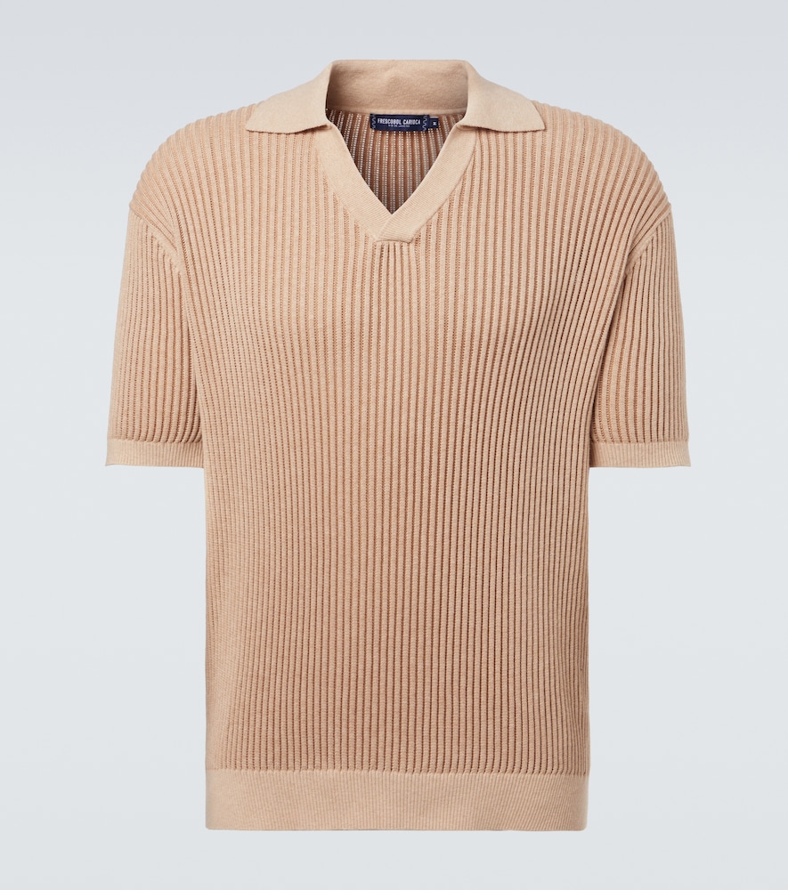 Frescobol Carioca Polo Rino en coton et cachemire 252 €