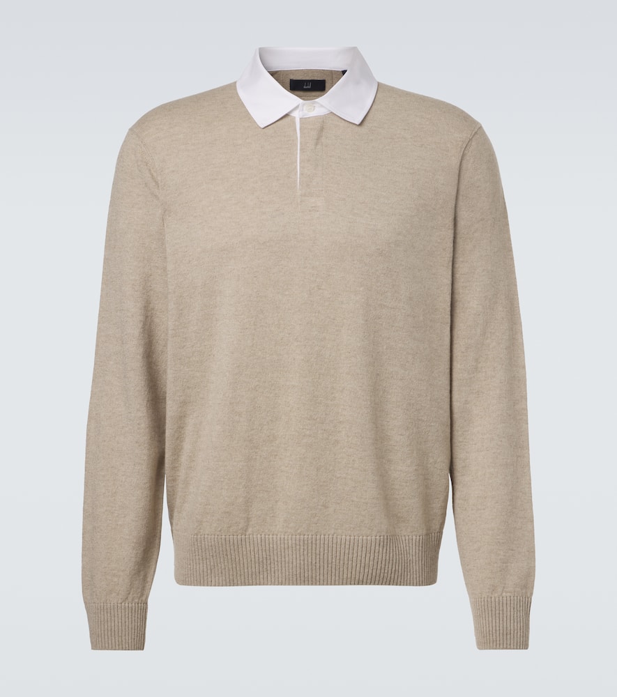 Pullover in cashmere e lino