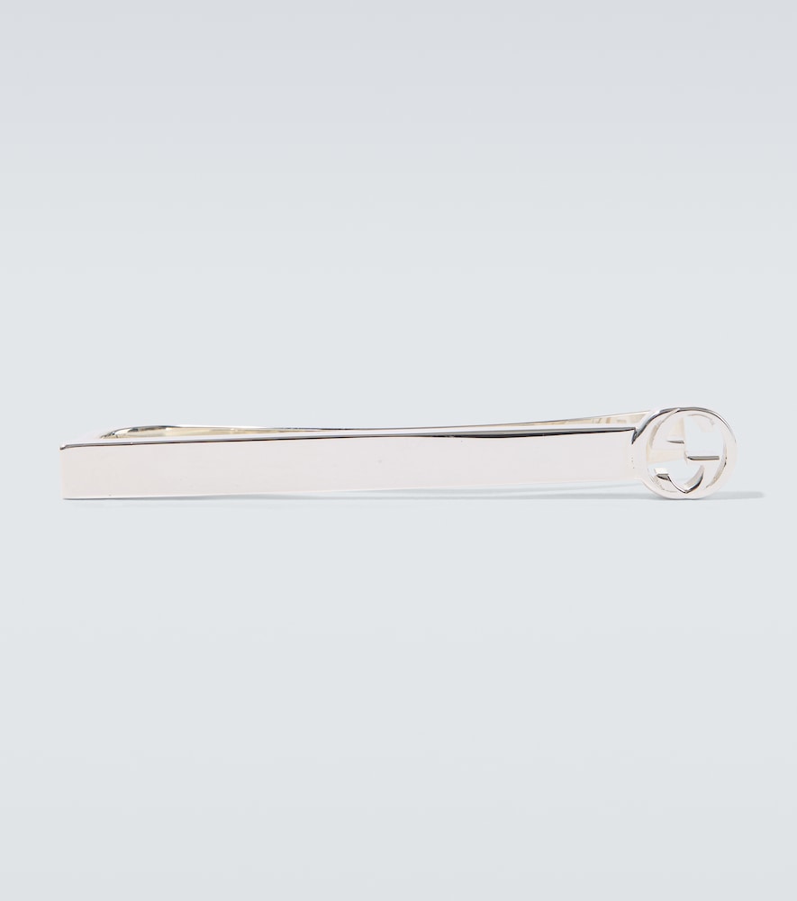 GUCCI Gucci Interlocking G 925 sterling silver tie bar　グッチ インターロッキング G 925 スターリングシルバー タイバー