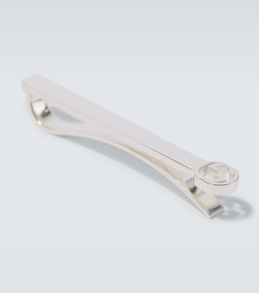  Gucci Gucci Krawattennadel Interlocking G Aus Sterlingsilber 