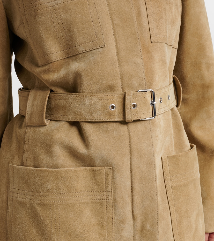  Tory Burch Tory Burch Belted Suede Jacket 
