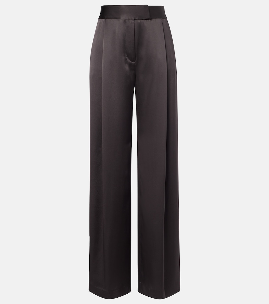 The Sei Silk Satin Wide Leg Pants