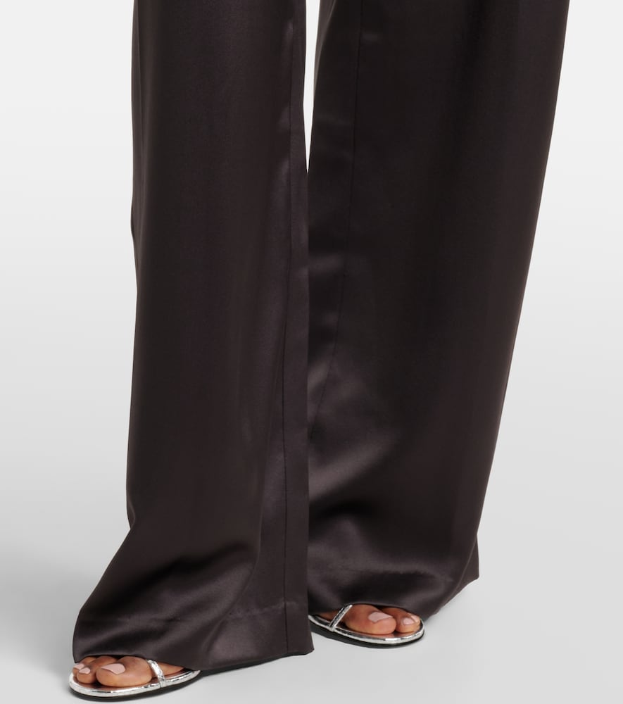  The Sei The Sei Weite Hose Aus Seidensatin 
