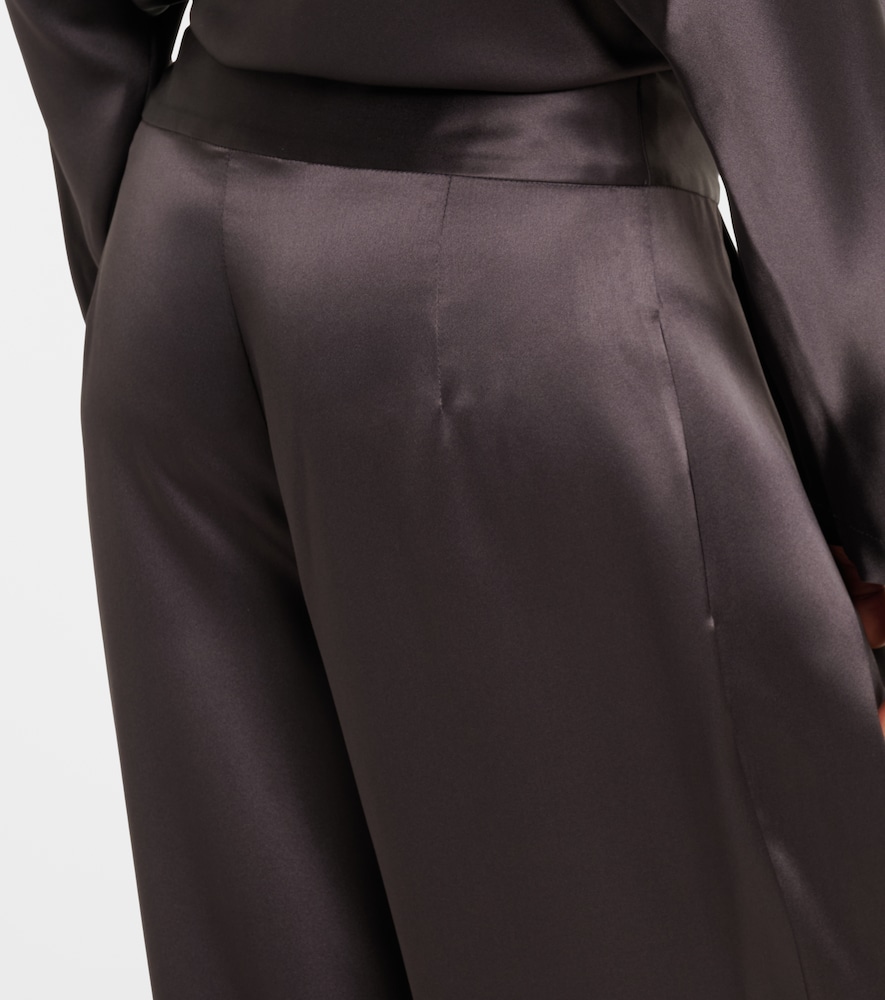  The Sei The Sei Weite Hose Aus Seidensatin 