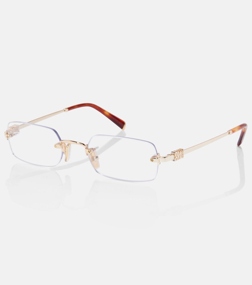 Miu Miu Miu Miu Gafas Rectangulares 