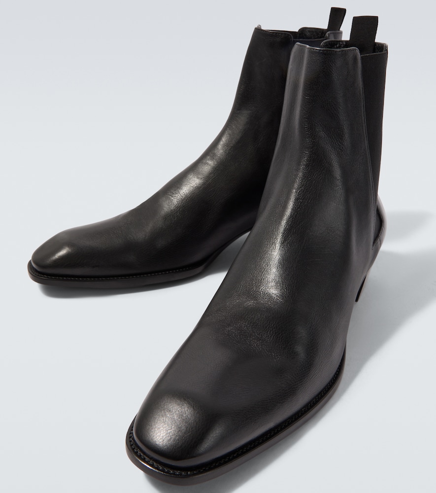 Stanton Leather Chelsea Boots