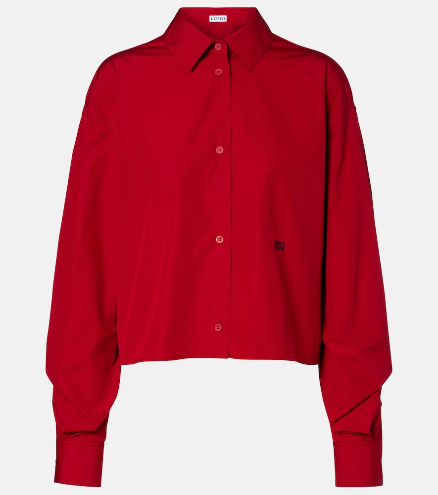 Loewe Cropped cotton shirt | Thumbnail 7 Loewe Cropped cotton shirt | Thumbnail 7