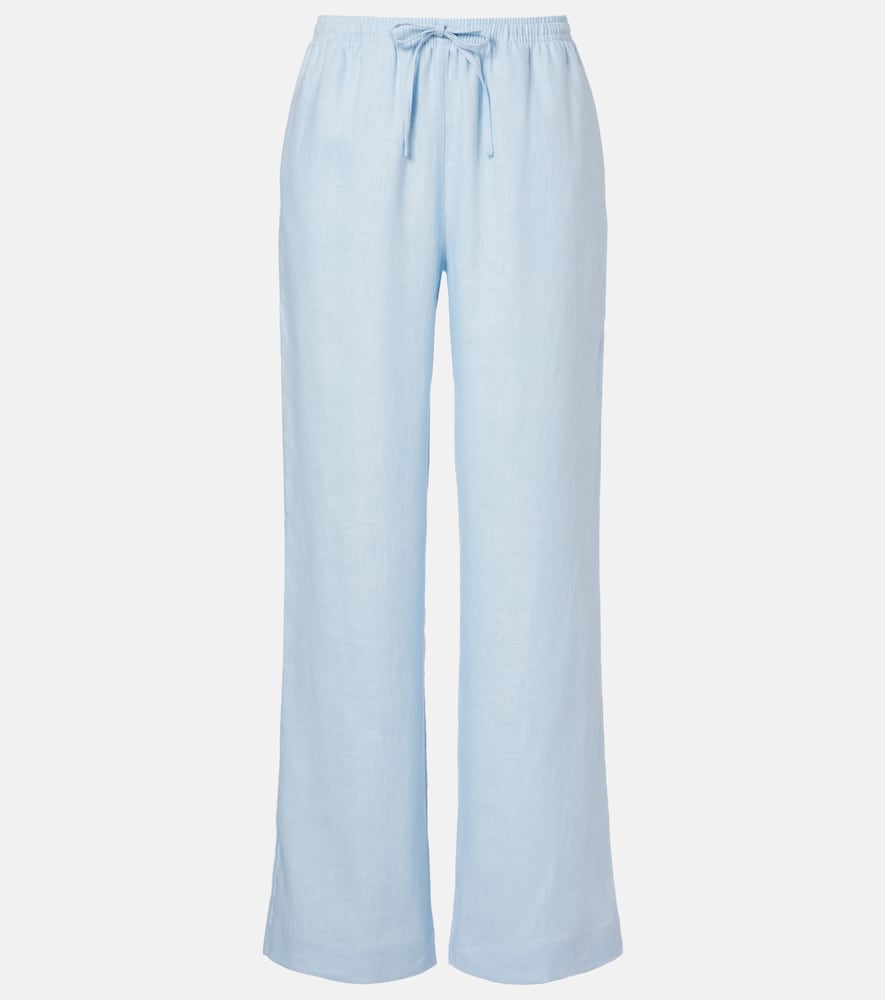 Asceno Aurelia linen wide-leg pants