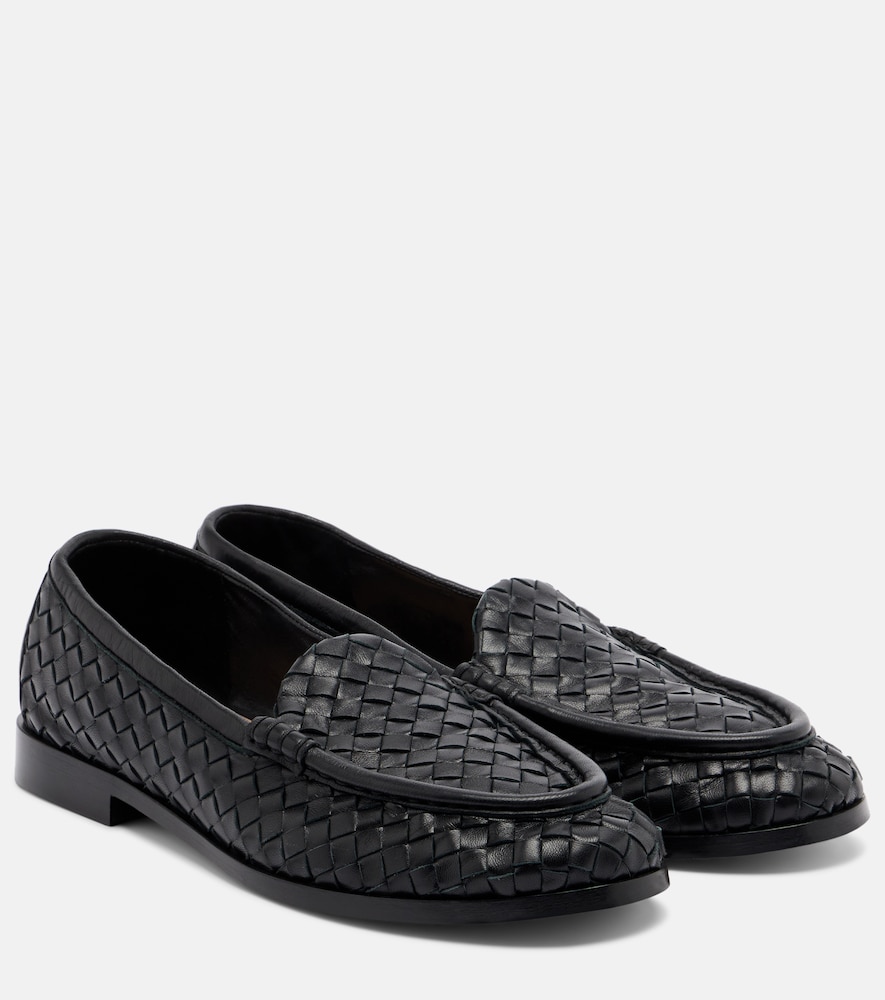 Loafers Silenzio aus Leder