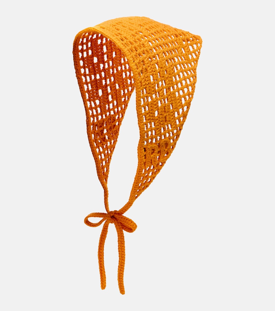 Ruslan Baginskiy Crochet cotton scarf