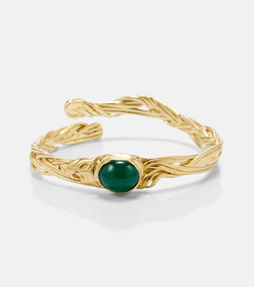 Ysso Delphi 24kt gold-plated bangle | Thumbnail 6 Ysso Delphi 24kt gold-plated bangle | Thumbnail 6