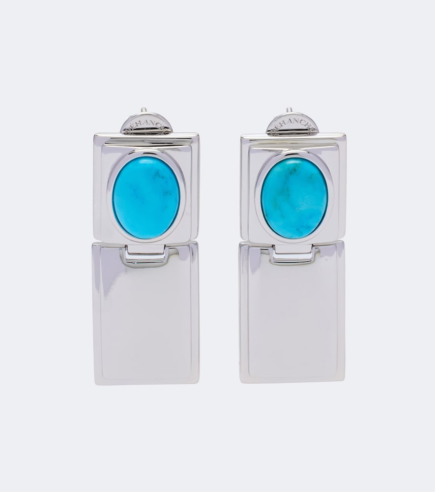 Déhanche Boucles d'oreilles pendantes à ornements