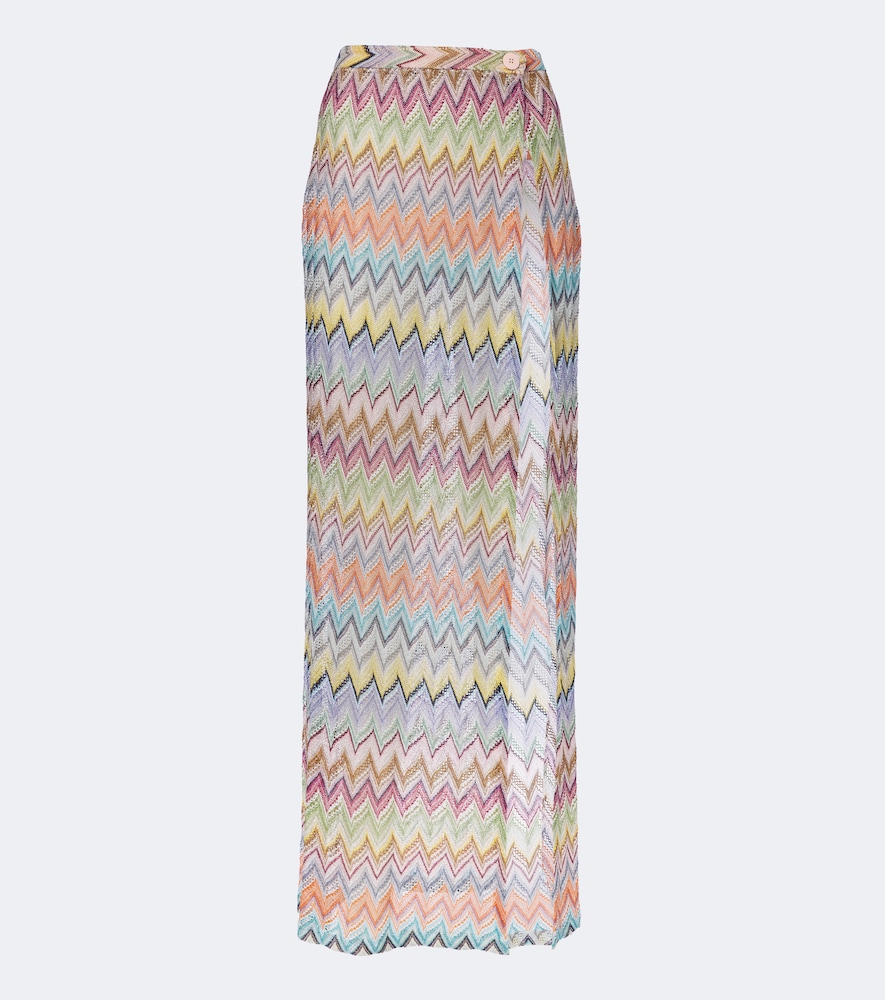 Pareo Zigzag aus Häkelstrick