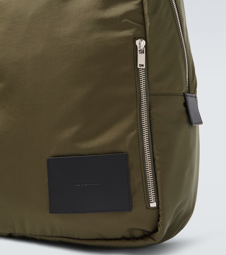  Jil Sander Jil Sander Rucksack Mit Leder 