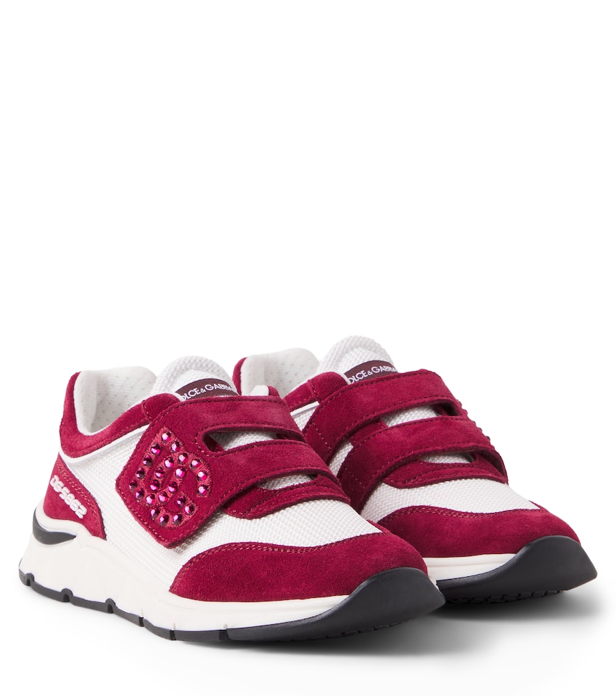 Sneakers DG con pelle