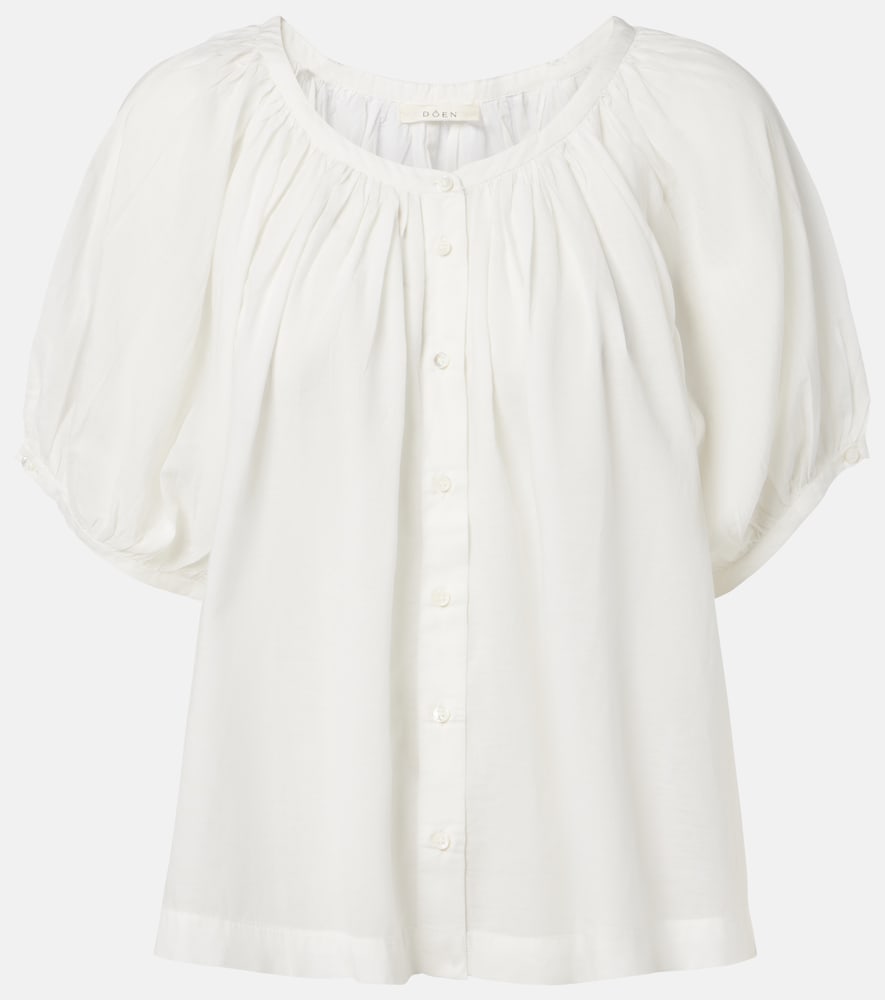 Doen Dôen June cotton-blend top | Thumbnail 6