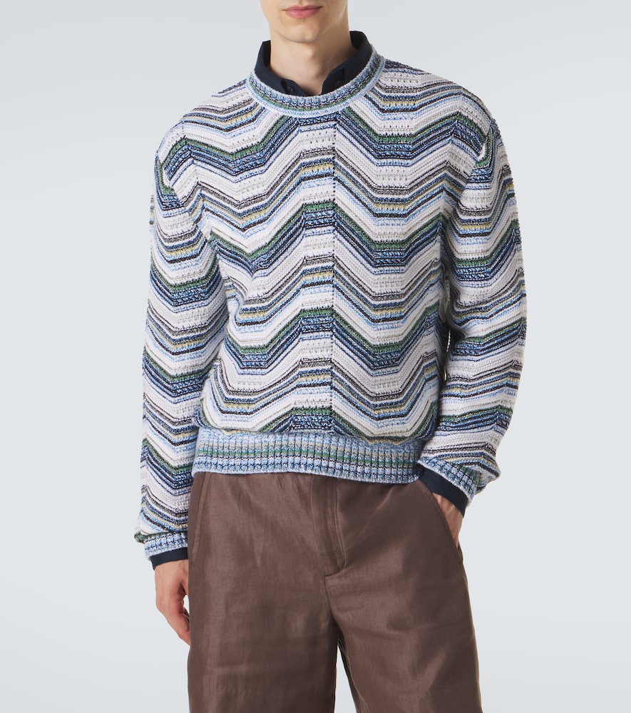 Missoni Wave wool and cotton-blend sweater | Thumbnail 3 Missoni Wave wool and cotton-blend sweater | Thumbnail 3