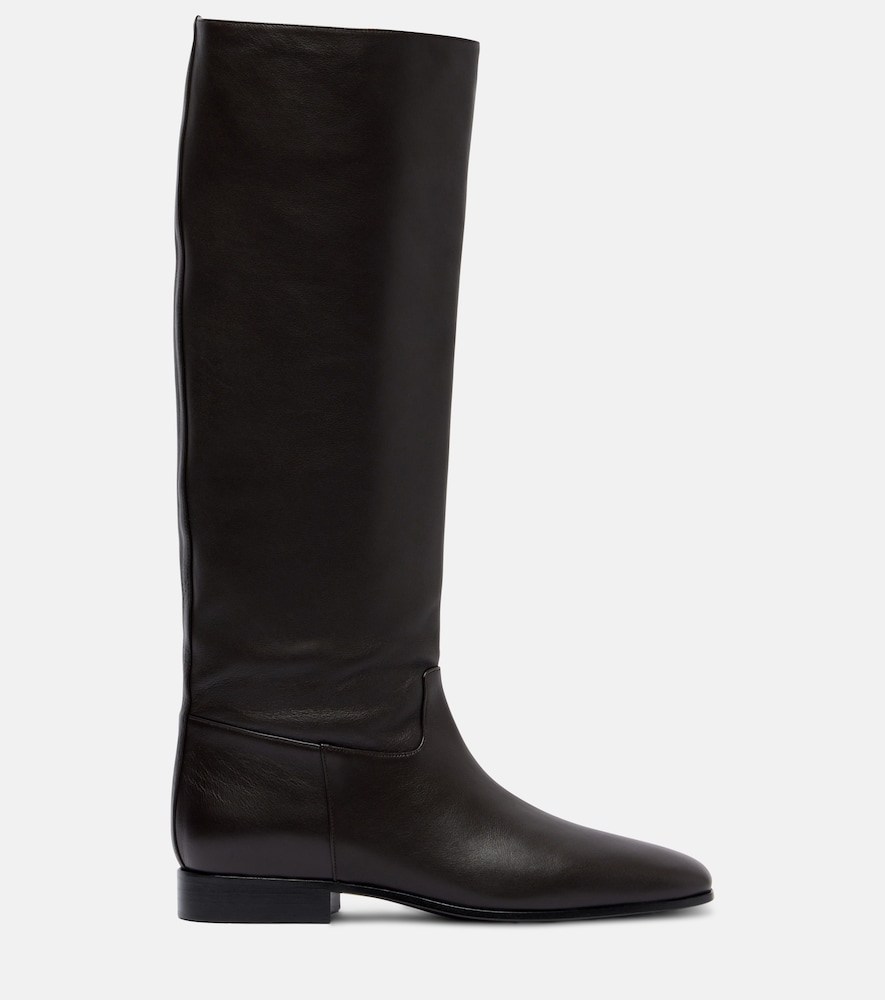  Herbert Levine Herbert Levine Rein It In Leather Knee-high Boots 