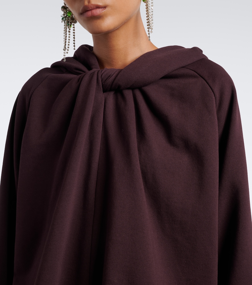 Hooded Cotton Jersey Sweatshirt