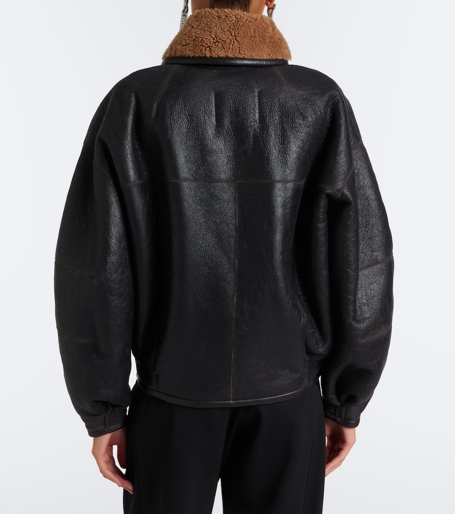 Charina Shearling-Trimmed Jacket