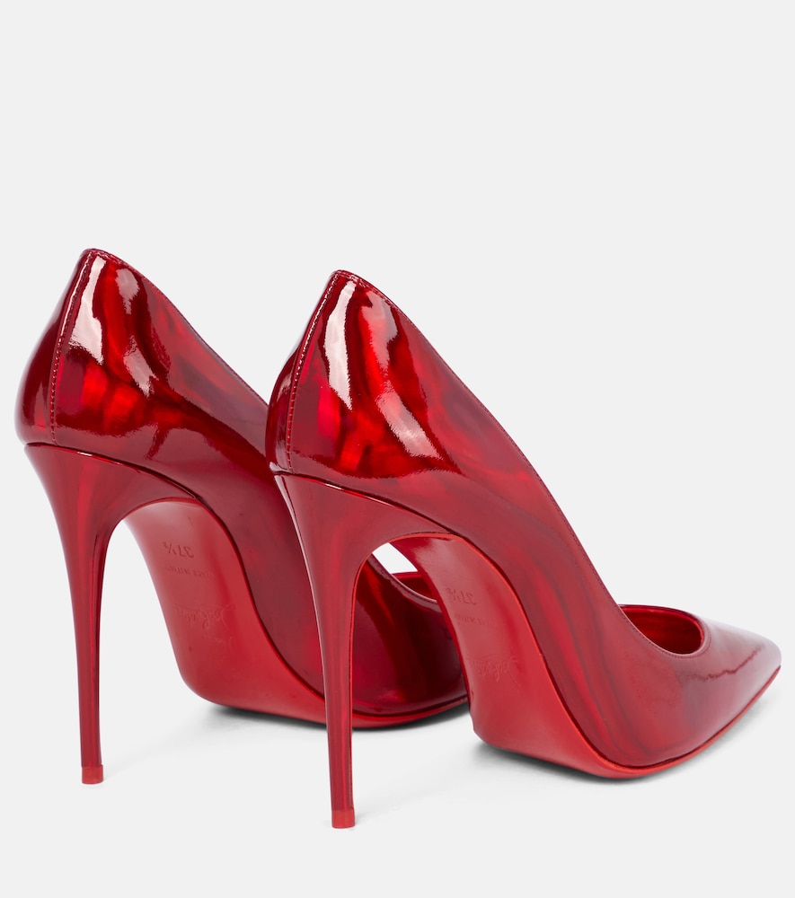 christian louboutin so kate metallic red
