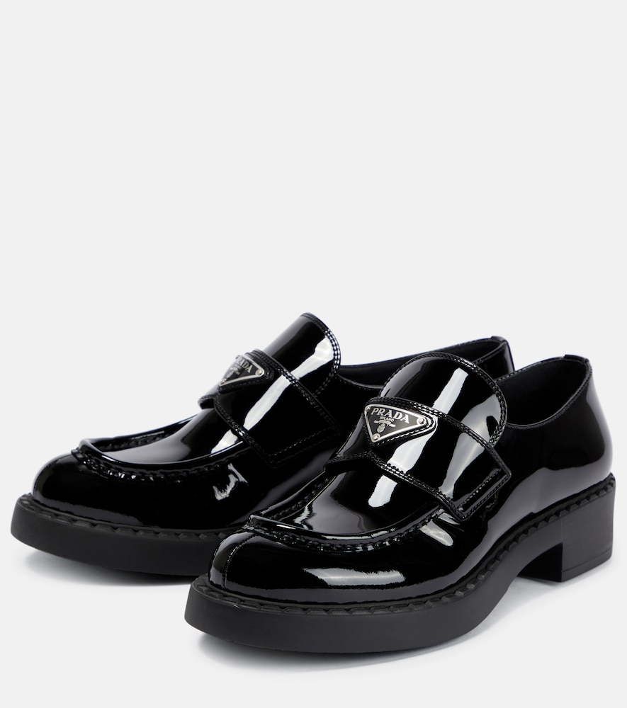  Prada Prada Loafers Aus Lackleder 