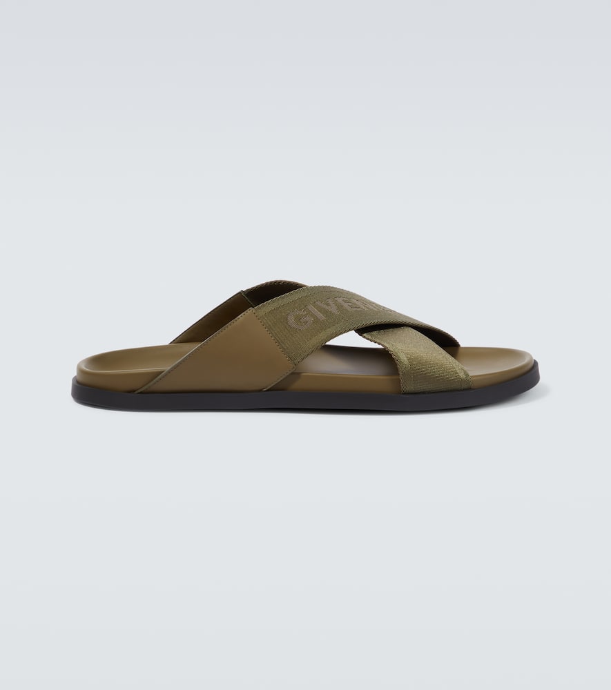 GIVENCHY G PLAGE LOGO SANDALS