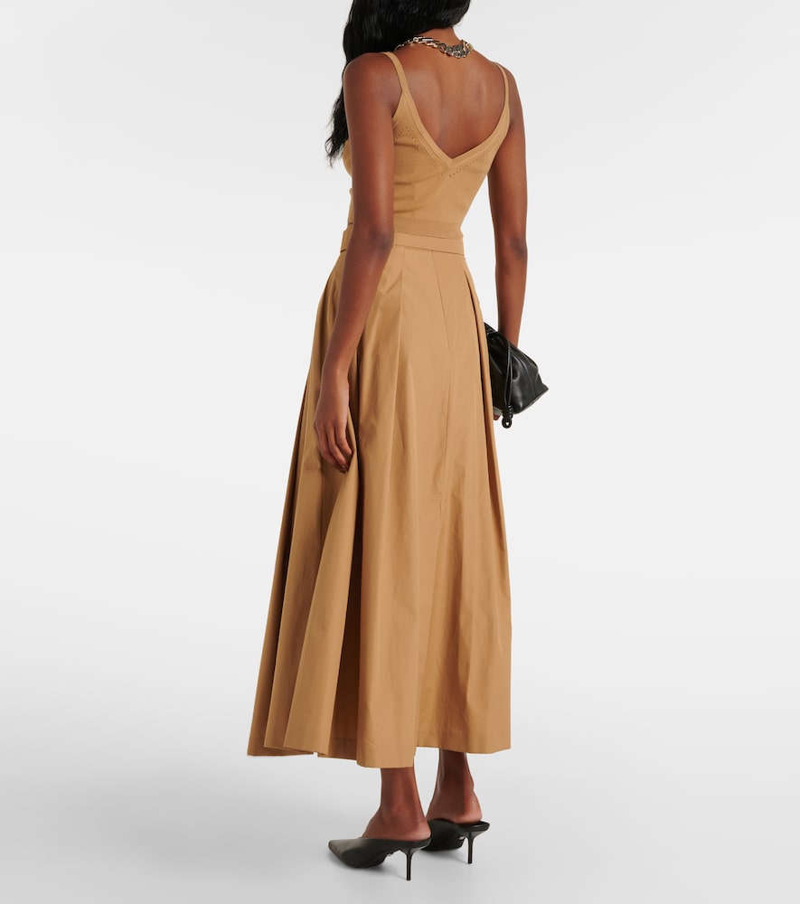  Max Mara Max Mara Cropped Knitted Tank Top 