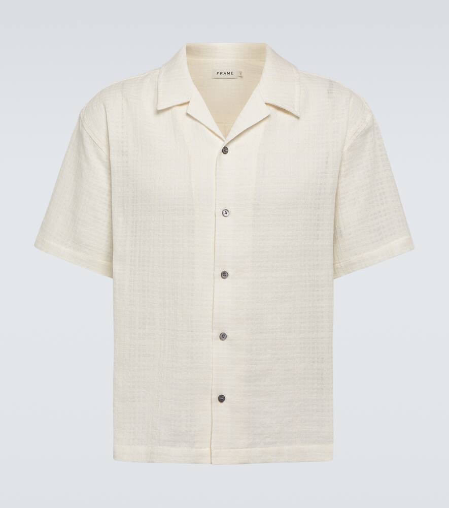 Cotton bowling shirt