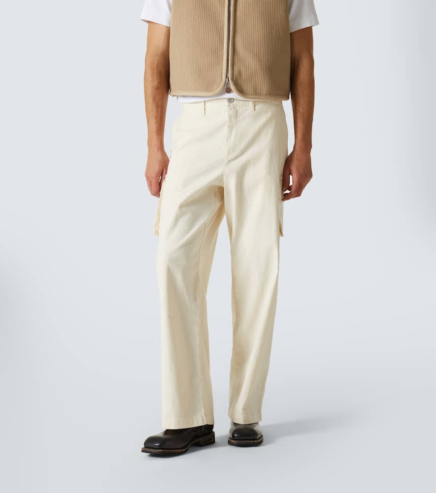 Our Legacy Off-white Mount Cargo Pants In Beige