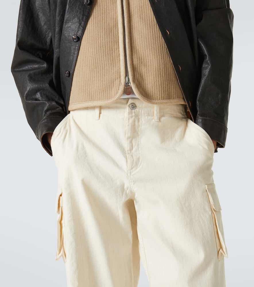 Our Legacy Off-white Mount Cargo Pants In Beige